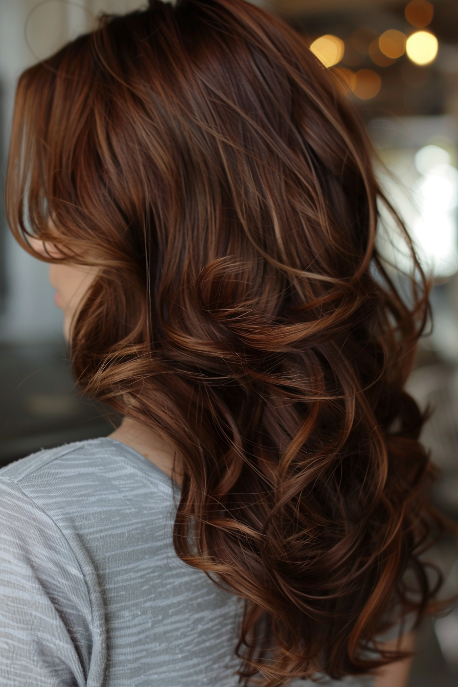 Chocolate Brown Hair Ideas 48