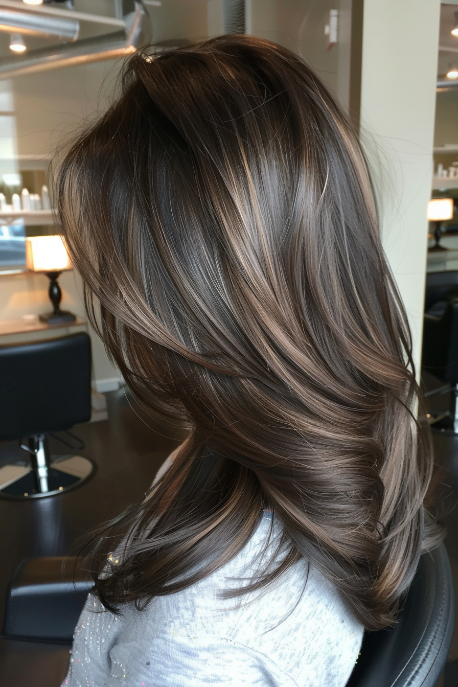 Chocolate Brown Hair Ideas 52