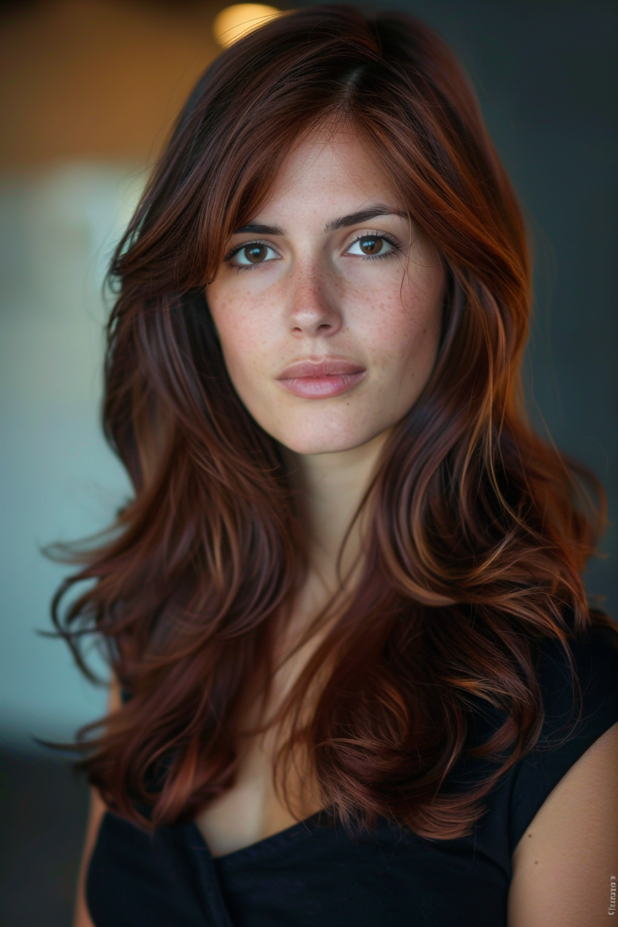 Chocolate Brown Hair Ideas 68