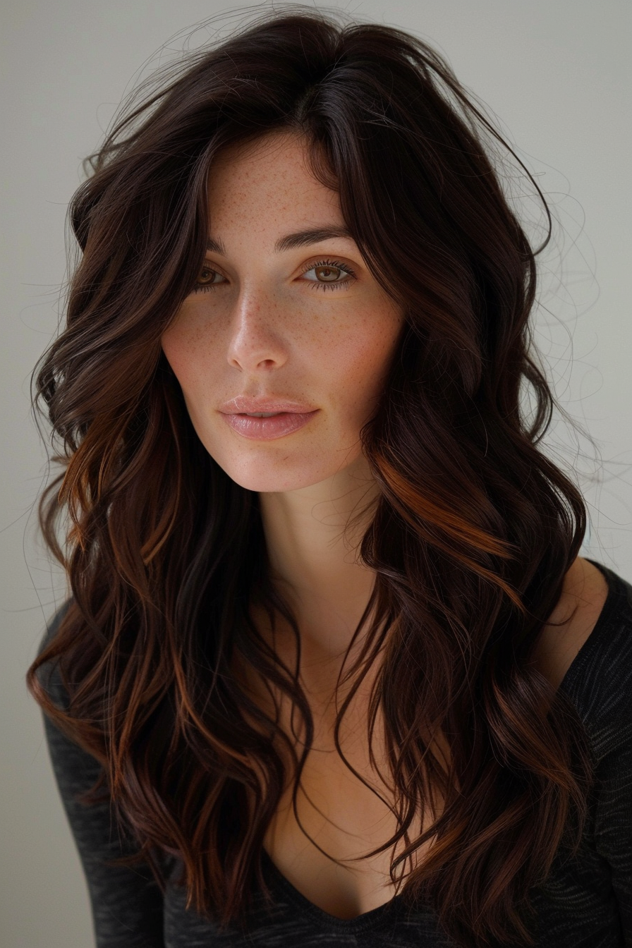 Chocolate Brown Hair Ideas 71