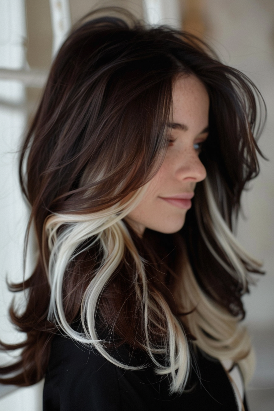 Chocolate Brown Hair Ideas 76