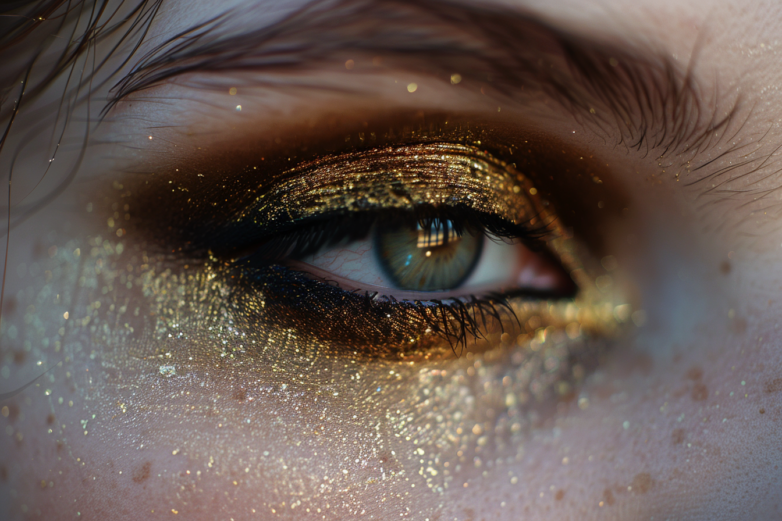 22+ Glamorous Gold Eyeshadow Ideas