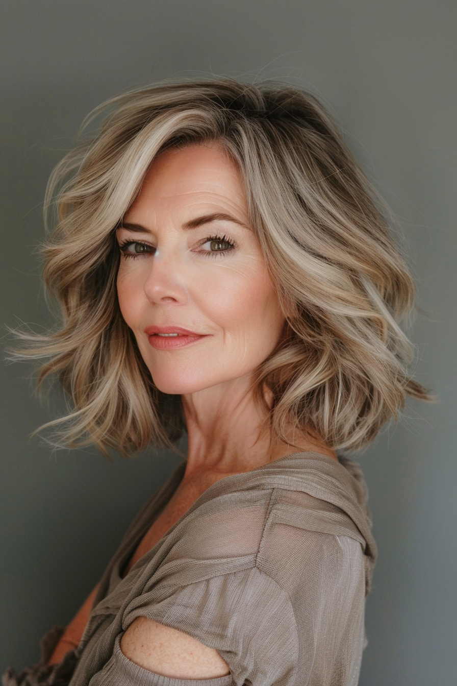 Hairstyle Ideas for Women Over 40 55