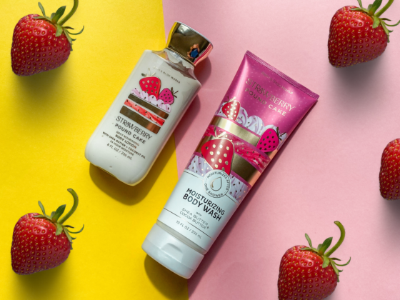 Skin Treat: Bath & Body Works Strawberry Pound Cake Collection