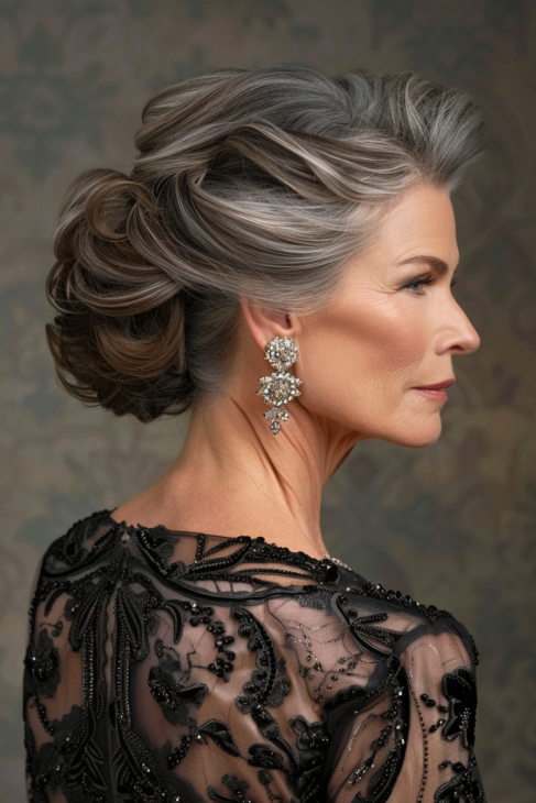 Long Hairstyle Ideas For Women Over 60 19