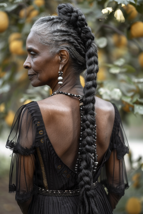 Long Hairstyle Ideas For Women Over 60 20