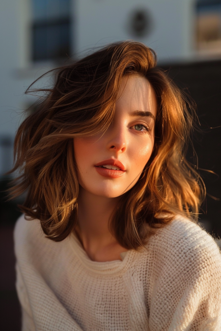 79+ Sunkissed Brunette Hair Ideas