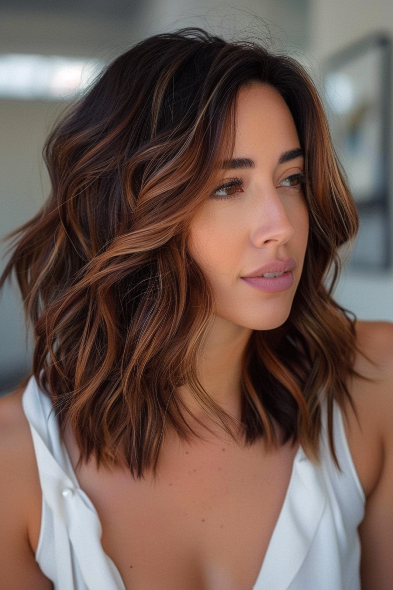 79+ Sunkissed Brunette Hair Ideas