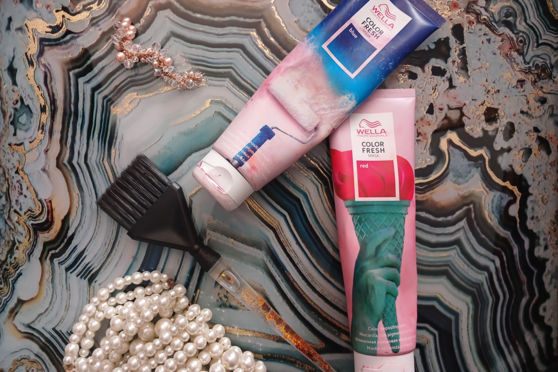 The Secret To Making Bright Red Hair Last? Wella Fresh Color Masks! 