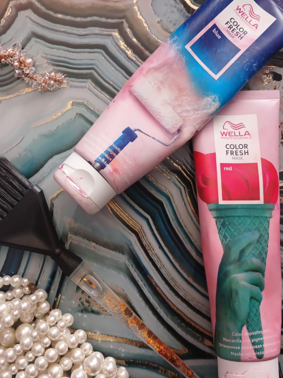 The Secret To Making Bright Red Hair Last? Wella Fresh Color Masks!