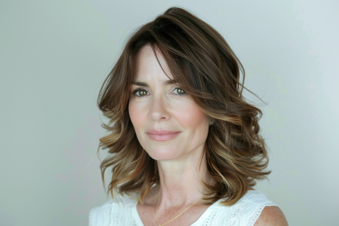 Medium-Length Haircuts That Make Women Over 40 Look Instantly Younger
