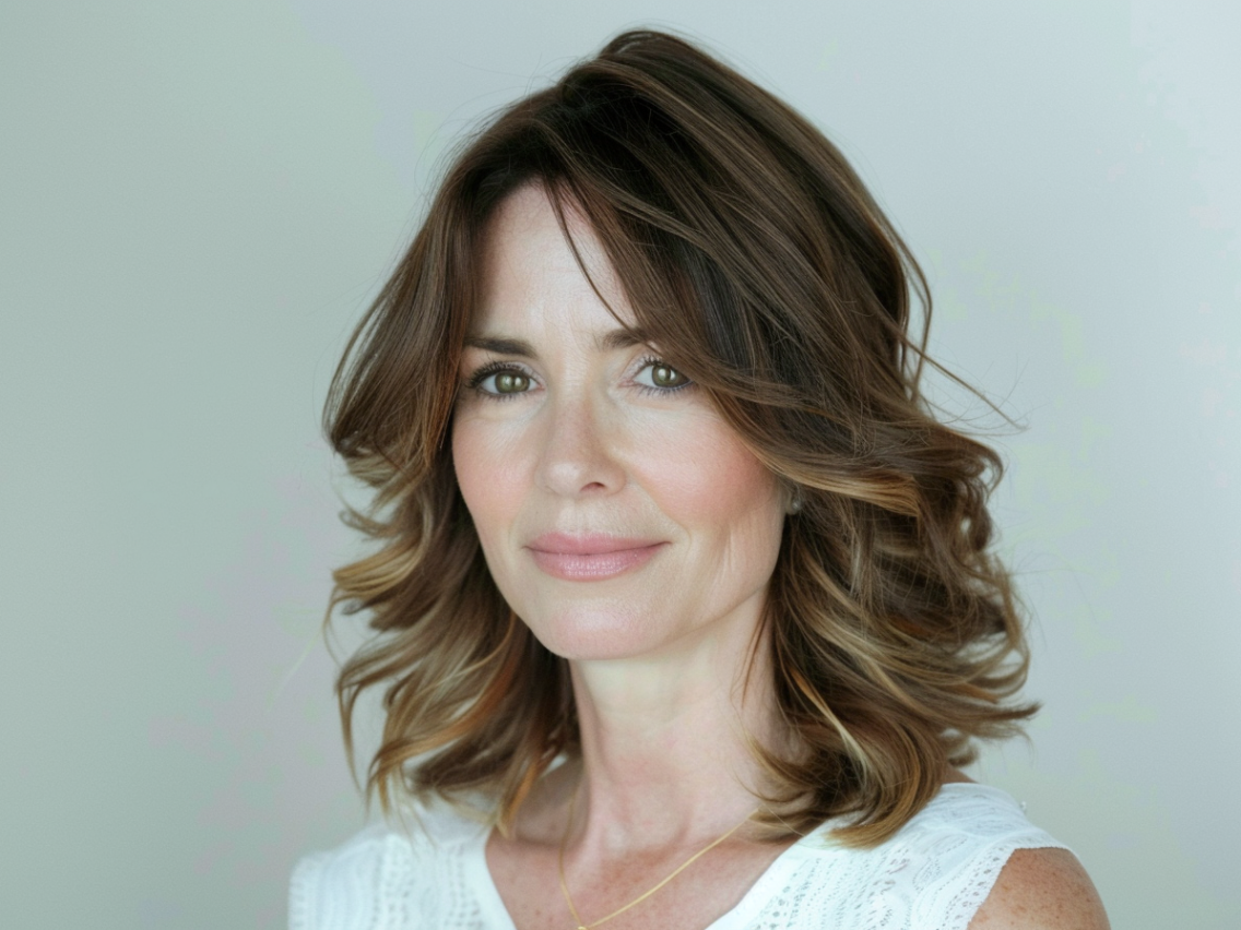 Medium-Length Haircuts That Make Women Over 40 Look Instantly Younger