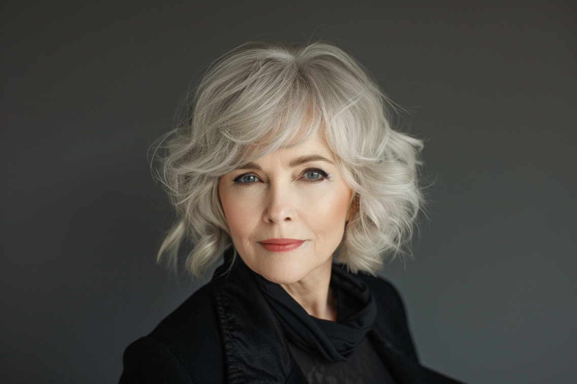 Discover the Best Short Bob with Bangs Hair Ideas for Women Over 60