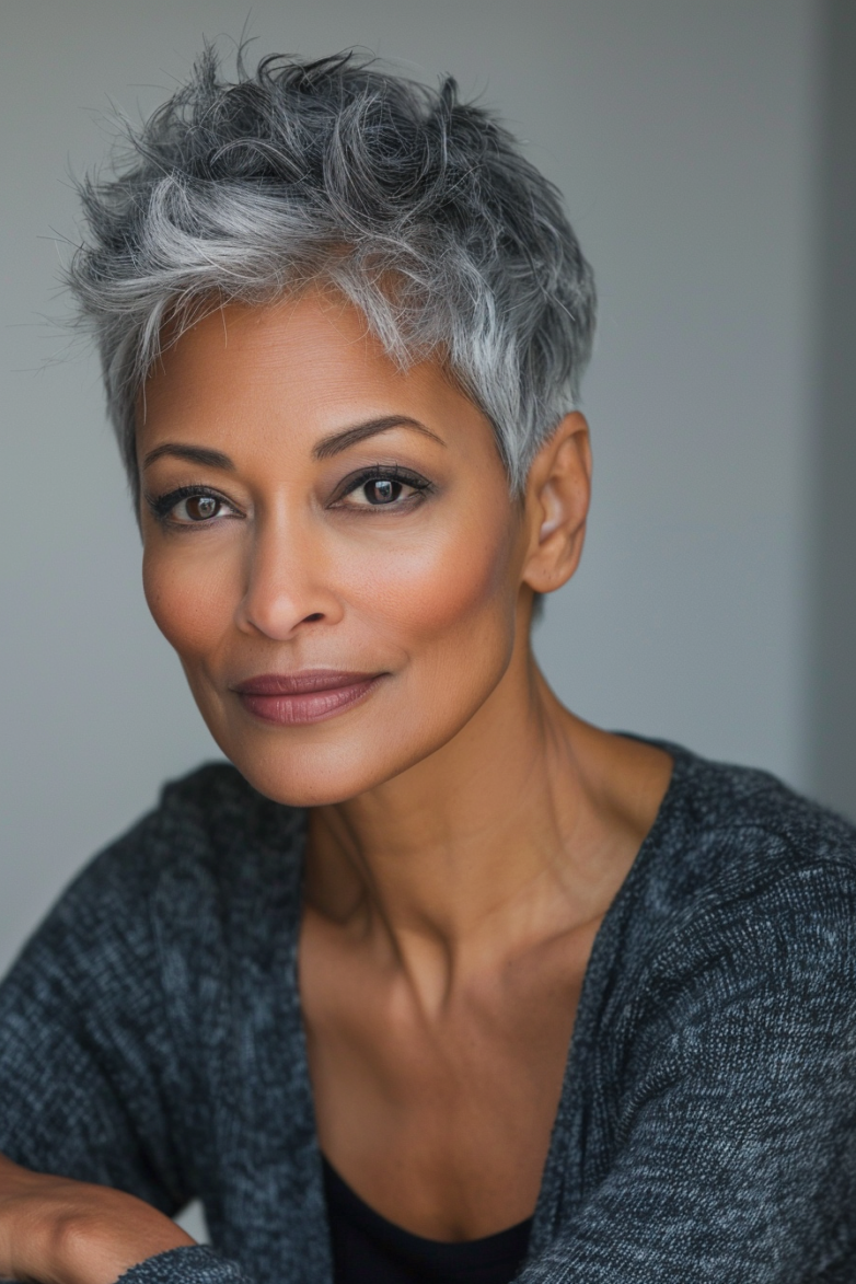 57+ Chic Hairstyle Ideas for Women Over 50 with Thin Hair