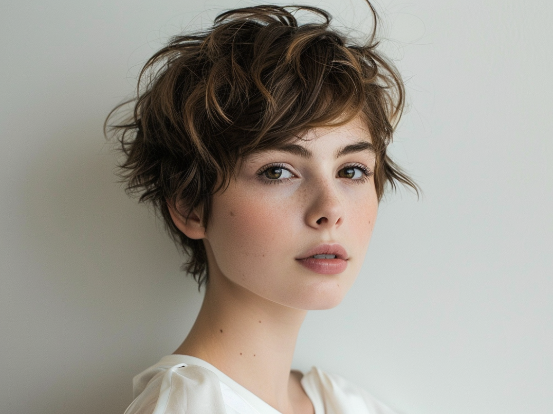 Wavy Pixie Hairstyle Ideas for a Youthful, Dynamic Look