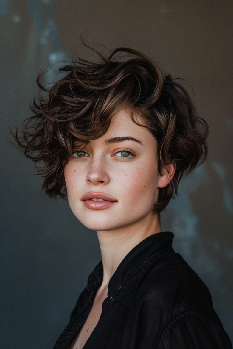 Innovative Wavy Pixie Ideas