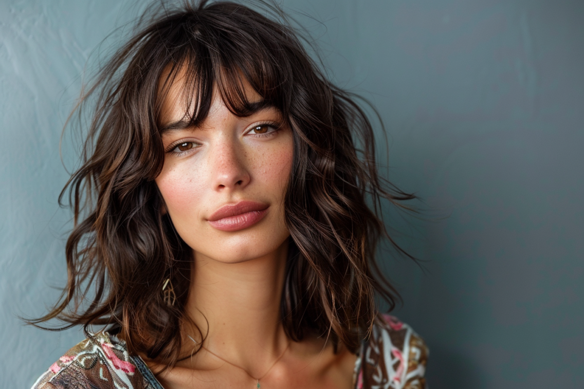53+ Medium Length Wavy Hairstyles to Add Bounce to Your Locks