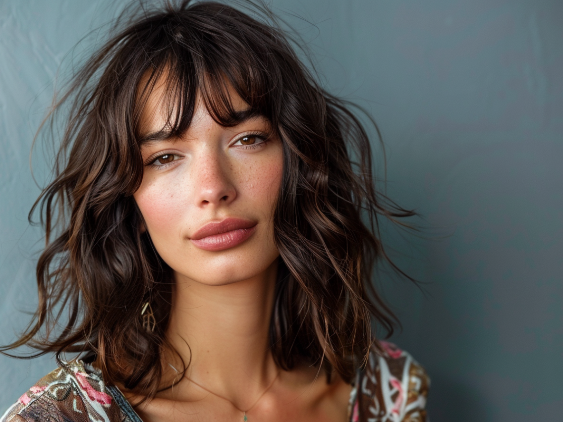 53+ Medium Length Wavy Hairstyles to Add Bounce to Your Locks