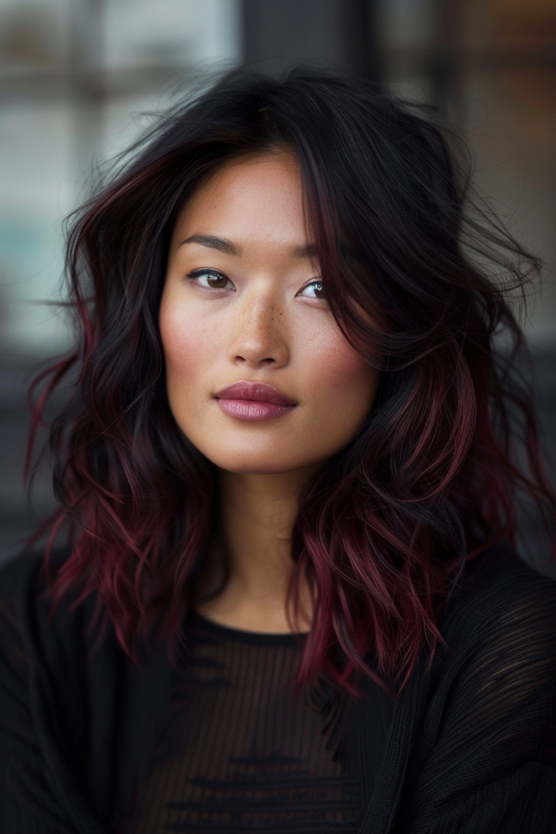 46+ Burgundy Hair Ideas That Bring Out Your Inner Fire