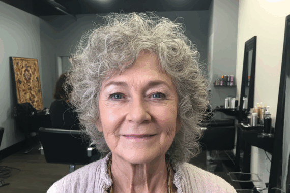 Gorgeous Curly Hairstyles for Women Over 70