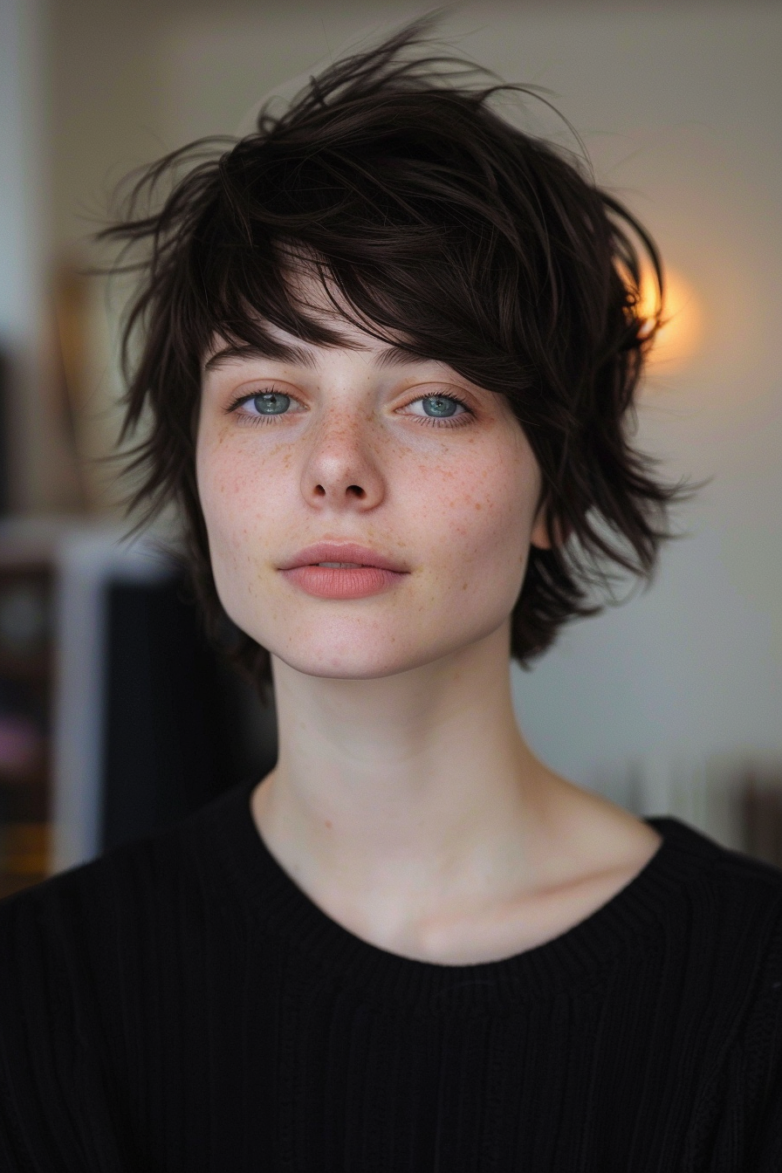 58+ Short Shaggy Hair Ideas for an Effortless Look