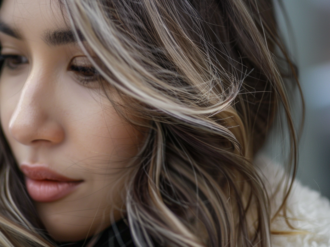 47+ Cozy Winter Hair Color Ideas for 2024