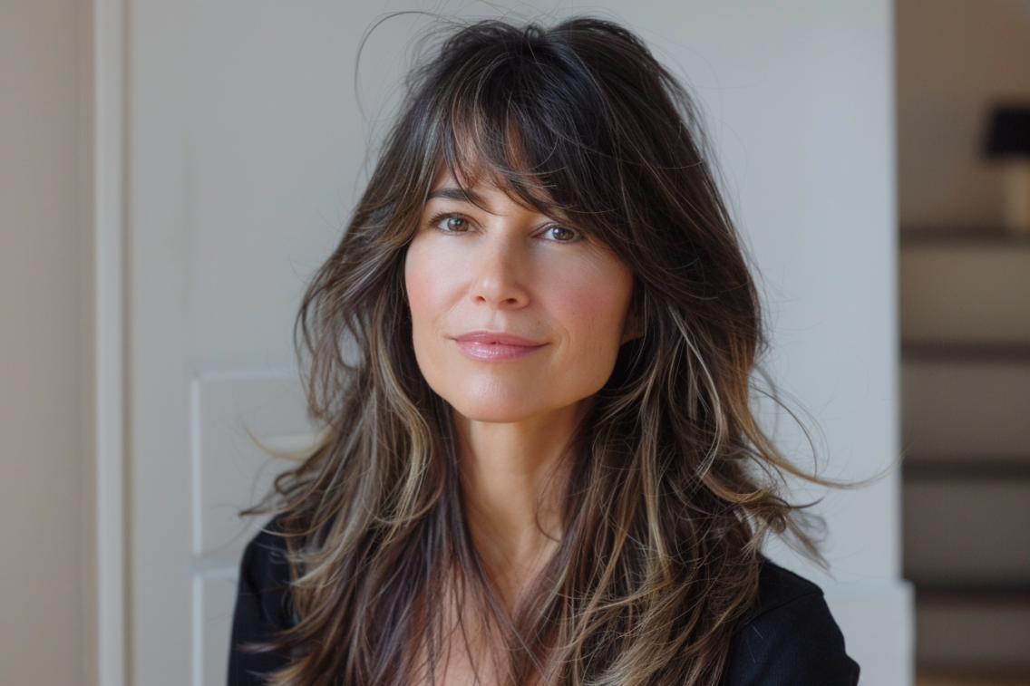 68+ Long Hairstyles for Women Over 40 to Keep You Stylish