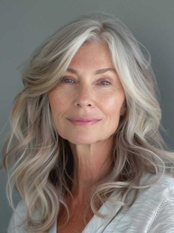 43+ Flattering Hairstyles for Women Over 60 With Thick Hair