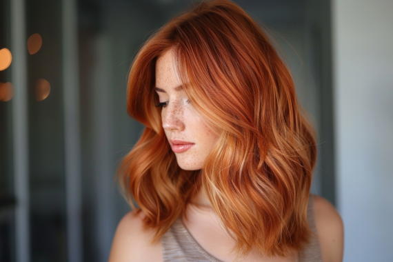 43+ Golden Copper Hair Color Ideas That Glow