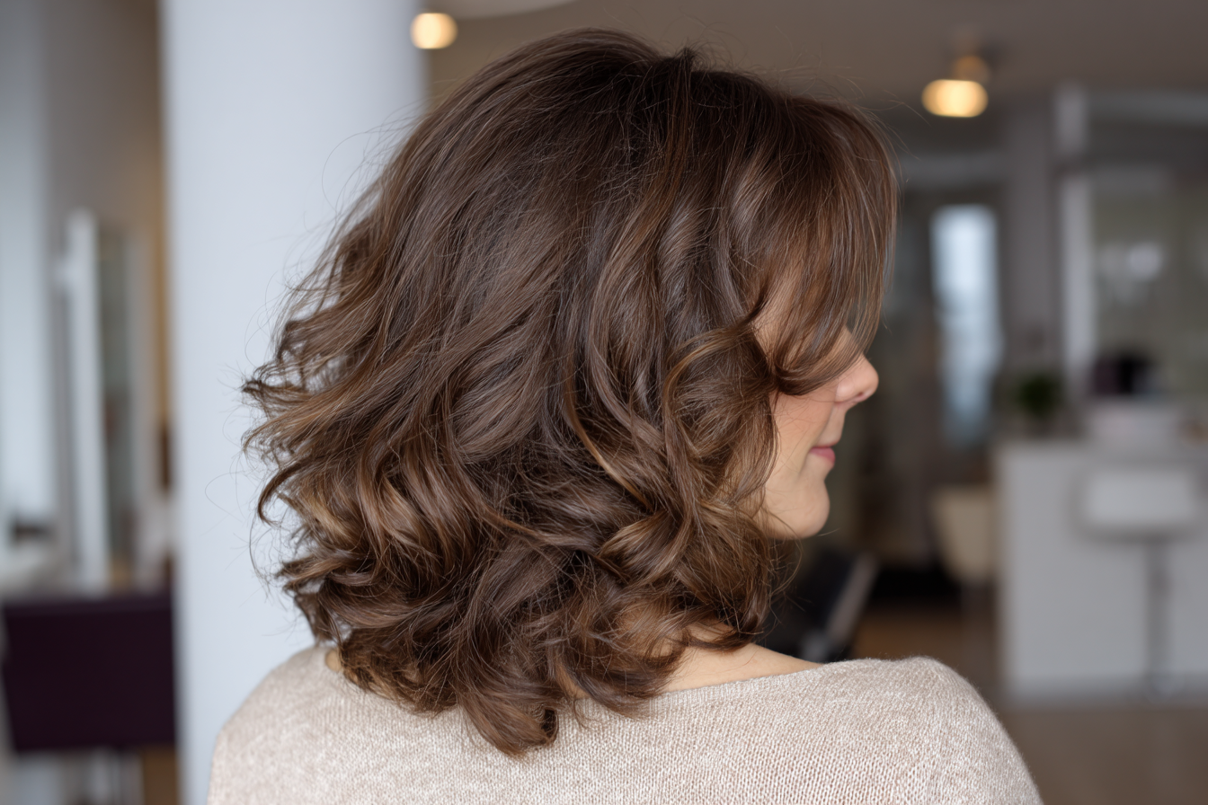 35+ Brunette Hairstyle Ideas for Women Over 40